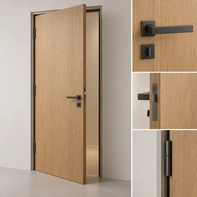 H.V Series Minimalist Door Lock — concept visual
