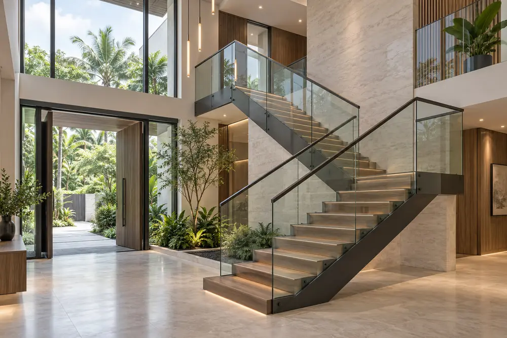 Glass works design concept