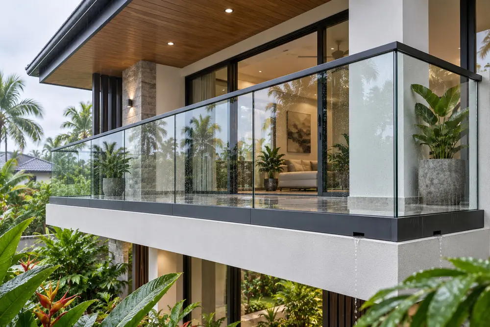 Glass works design concept