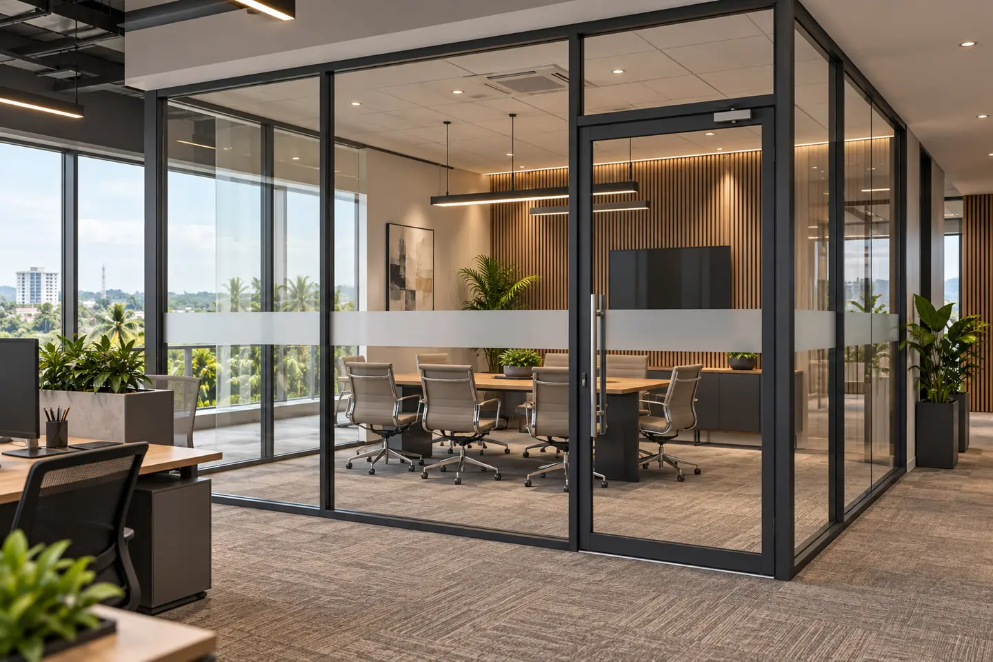 Glass works design concept