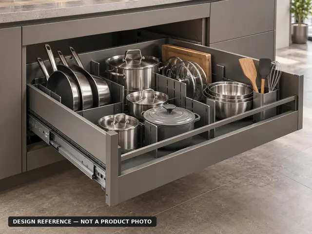 Cookware pull-out — concept visual