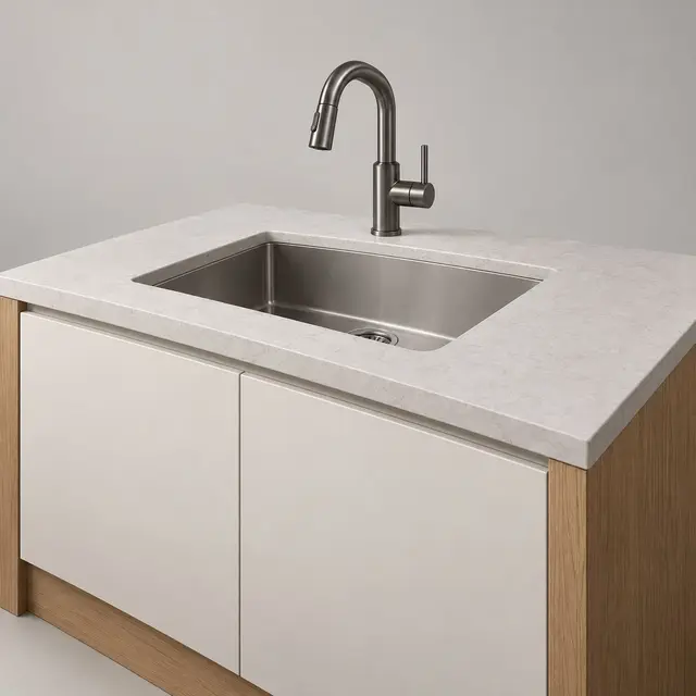 Compact faucet — concept visual