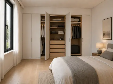 Wardrobe door type — Swing