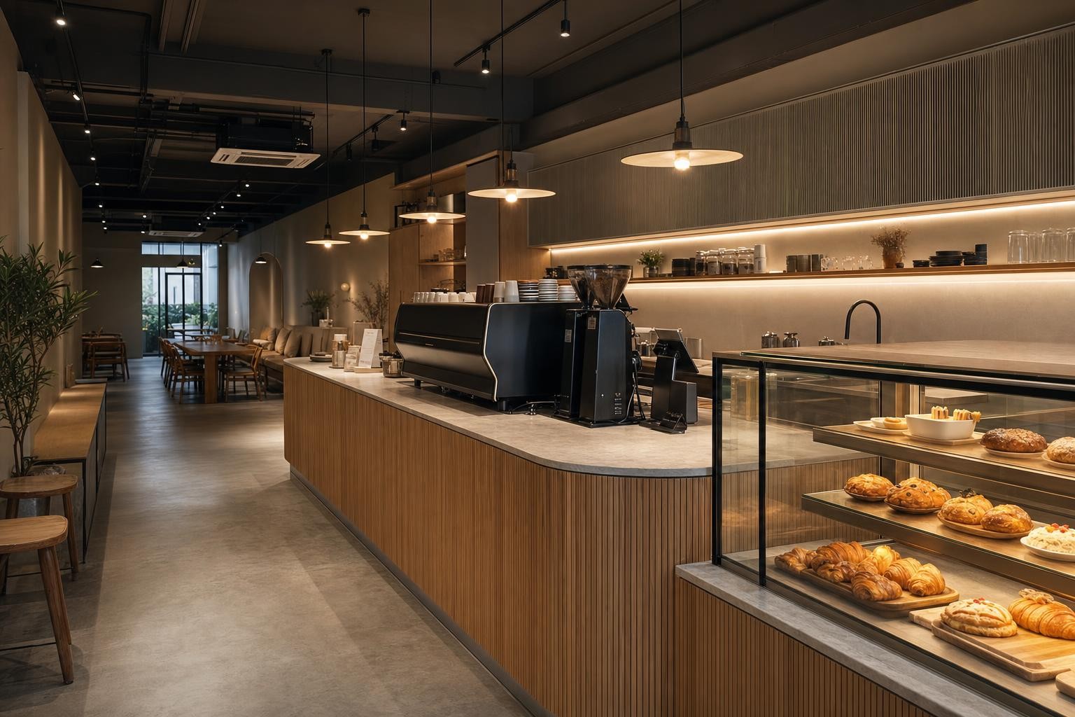 cafe and bakery