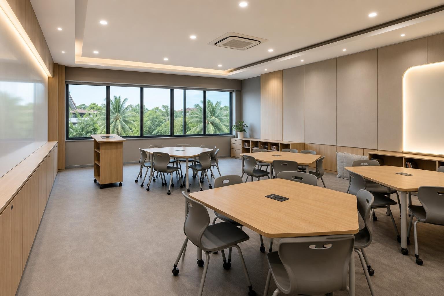 standard teaching classroom — concept study