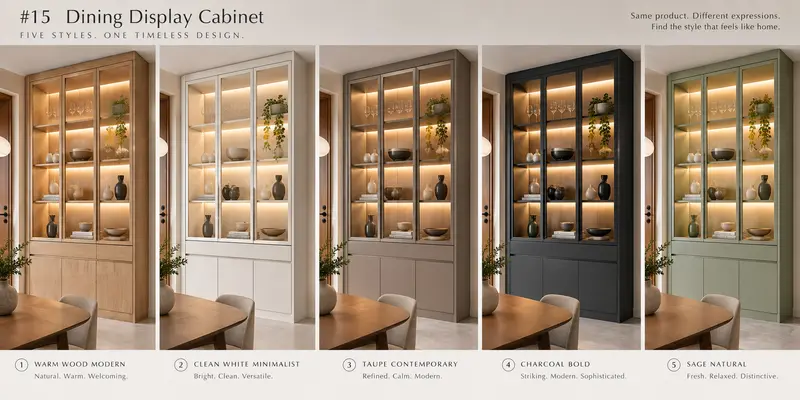 Dining display cabinet