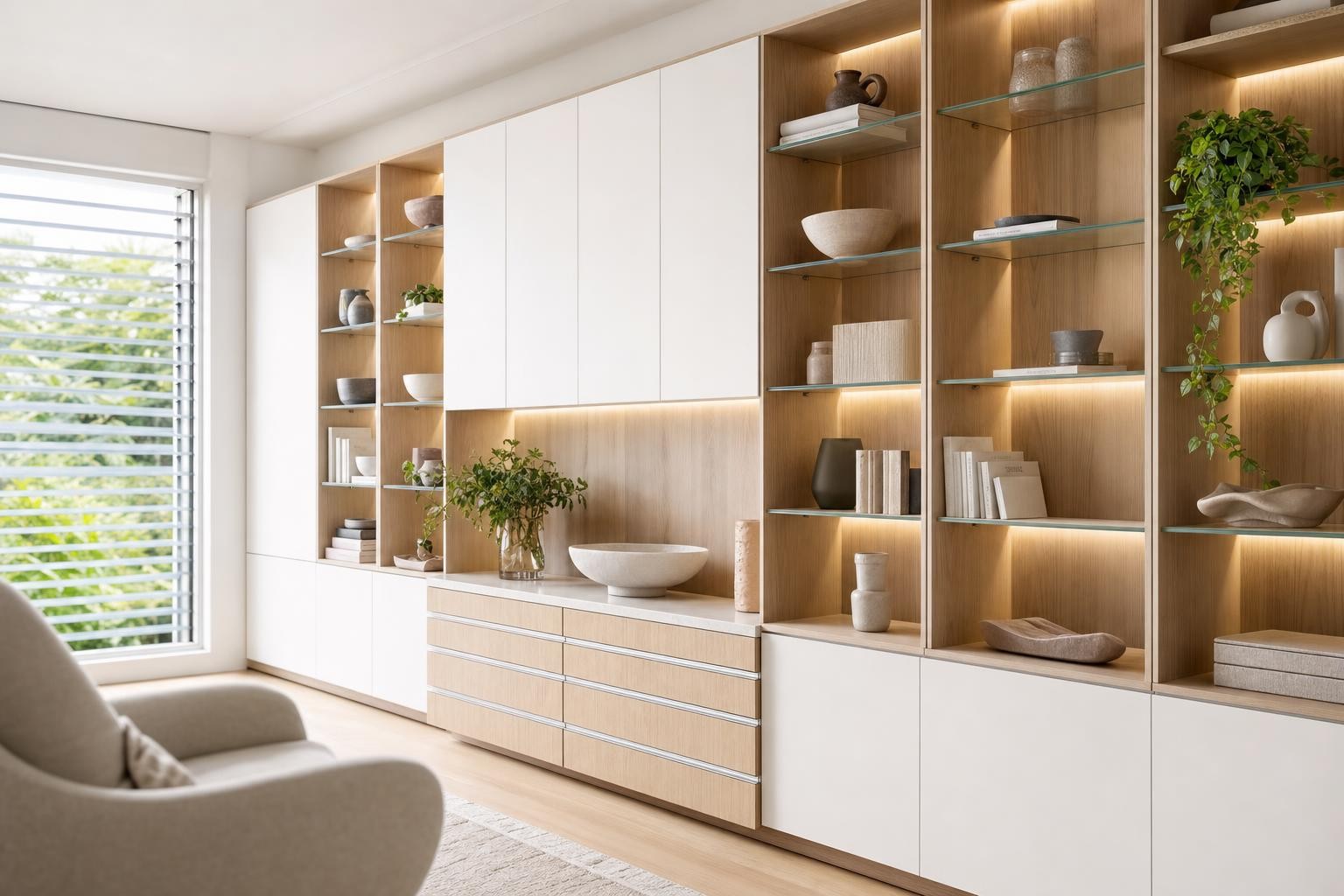 Scandinavian · Display cabinetry