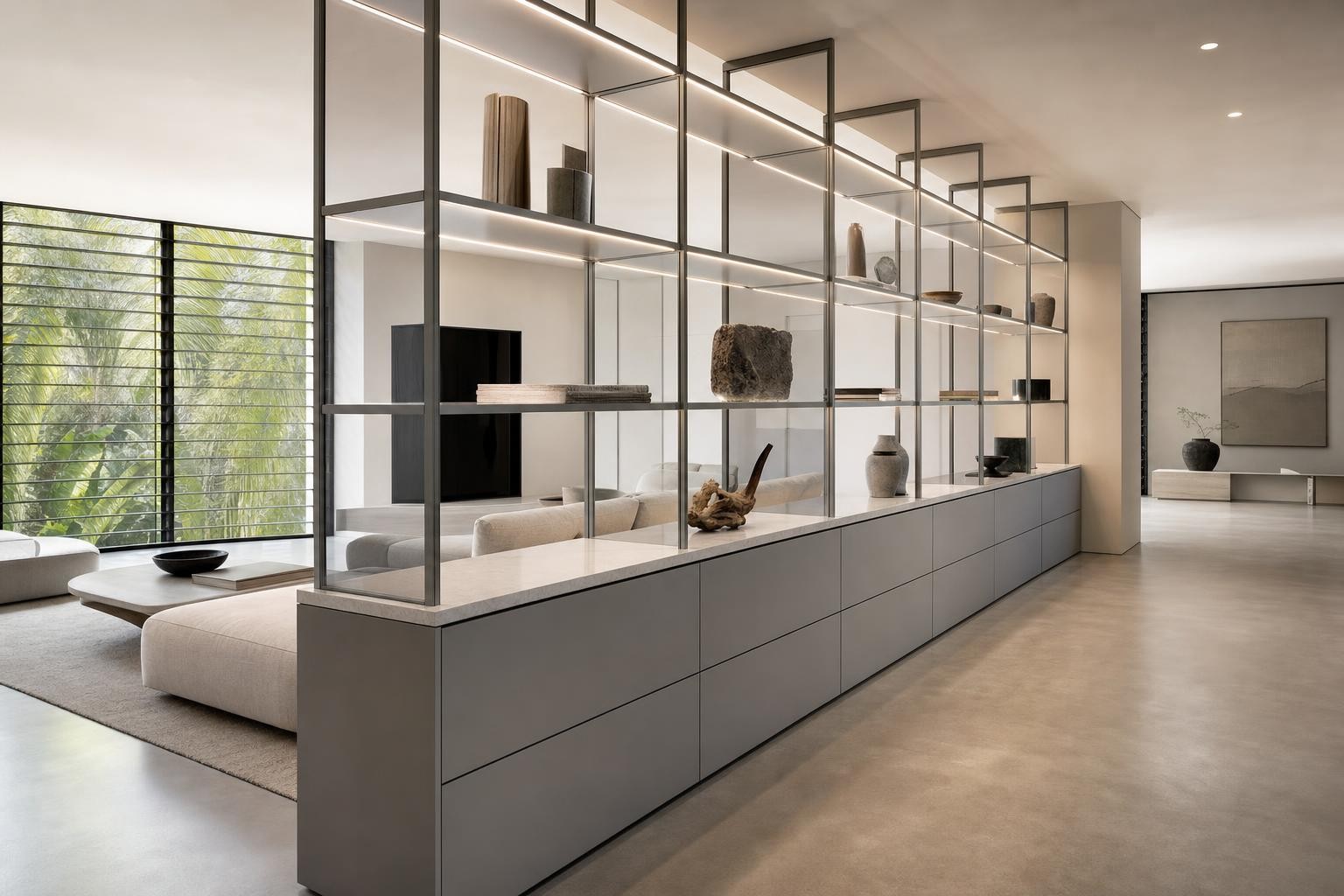 Simple Modern Minimalist · Display cabinetry