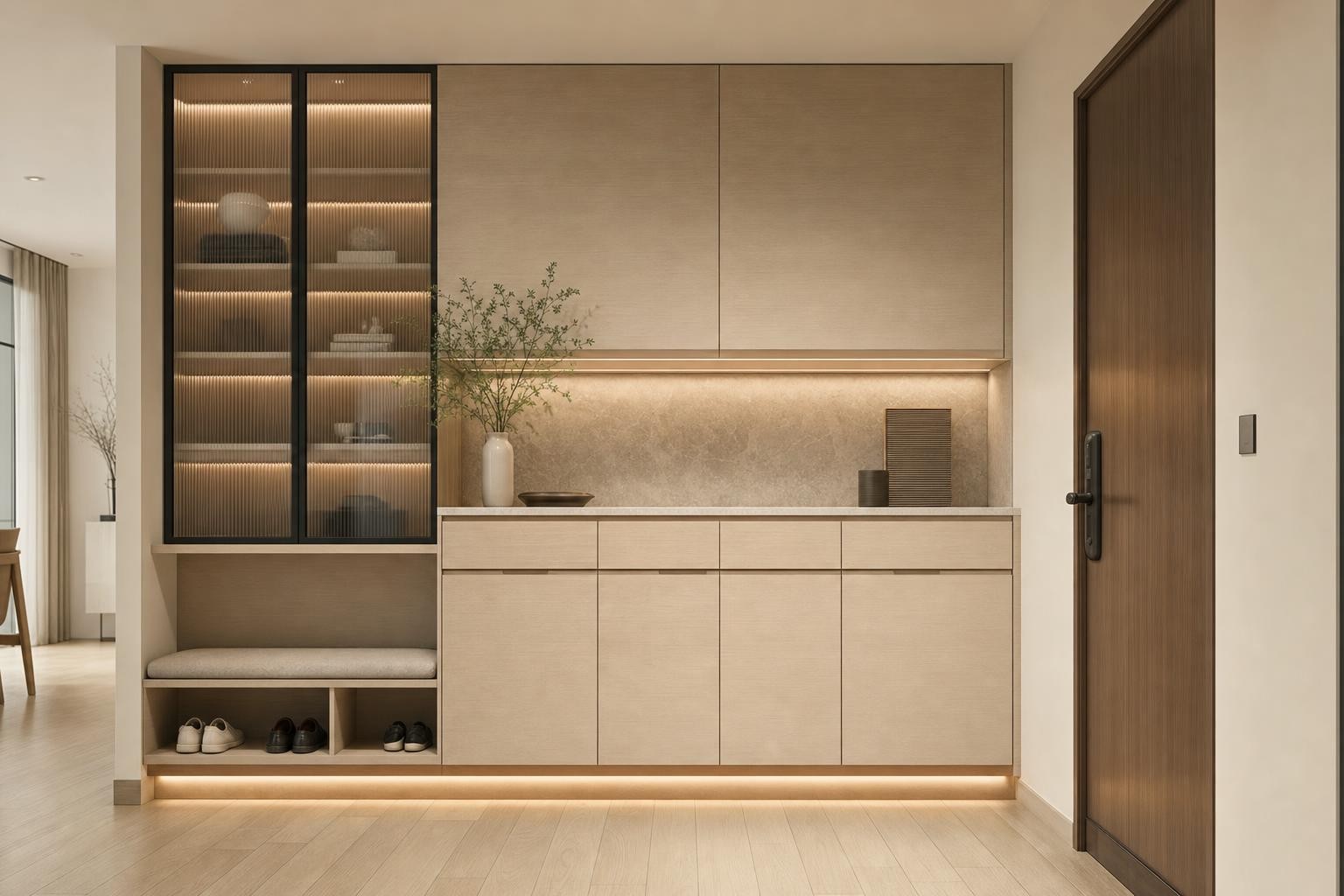 Muji Japandi · Entrance