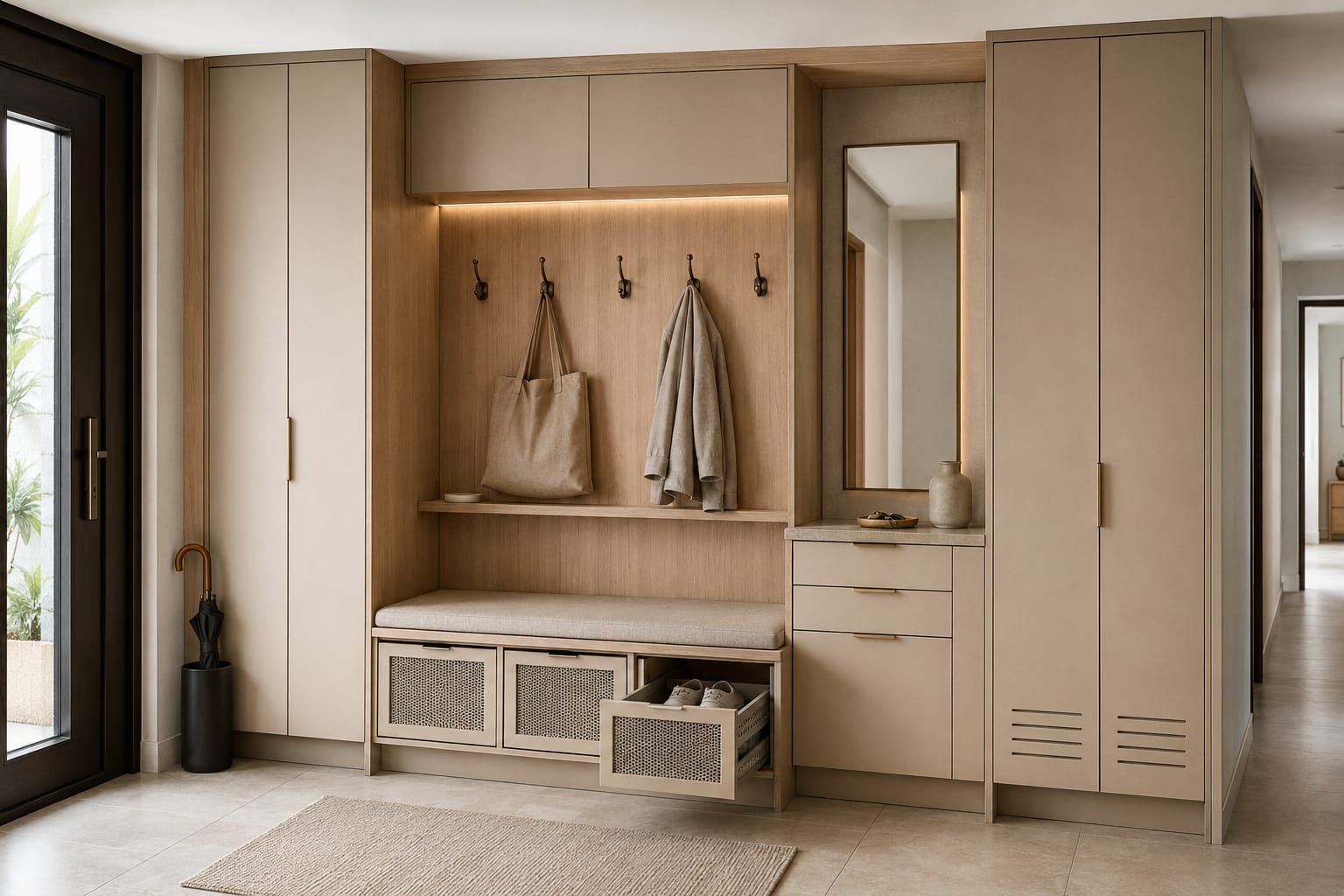 Simple Modern Minimalist · Entrance