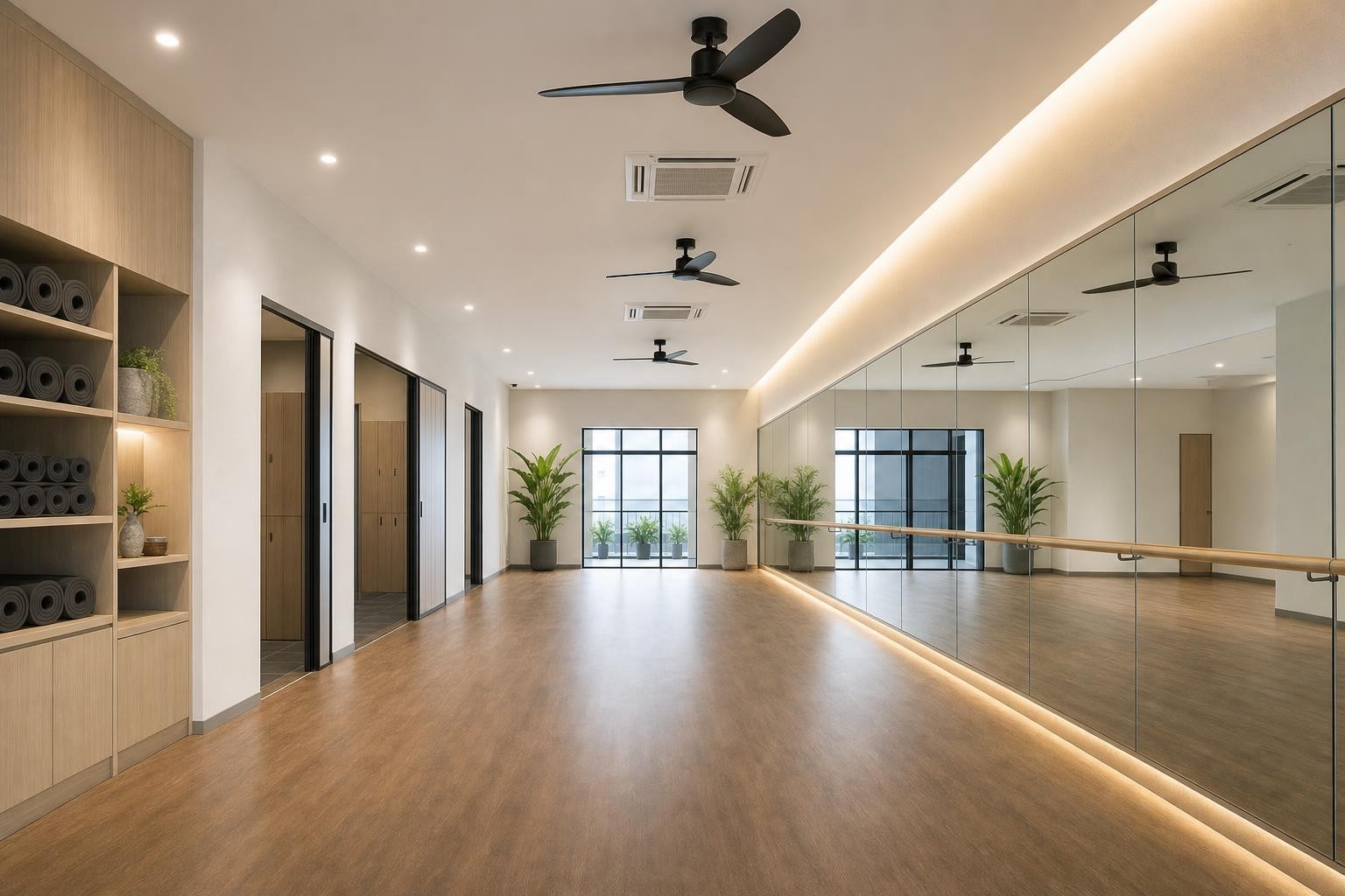 fitness and wellness studio
