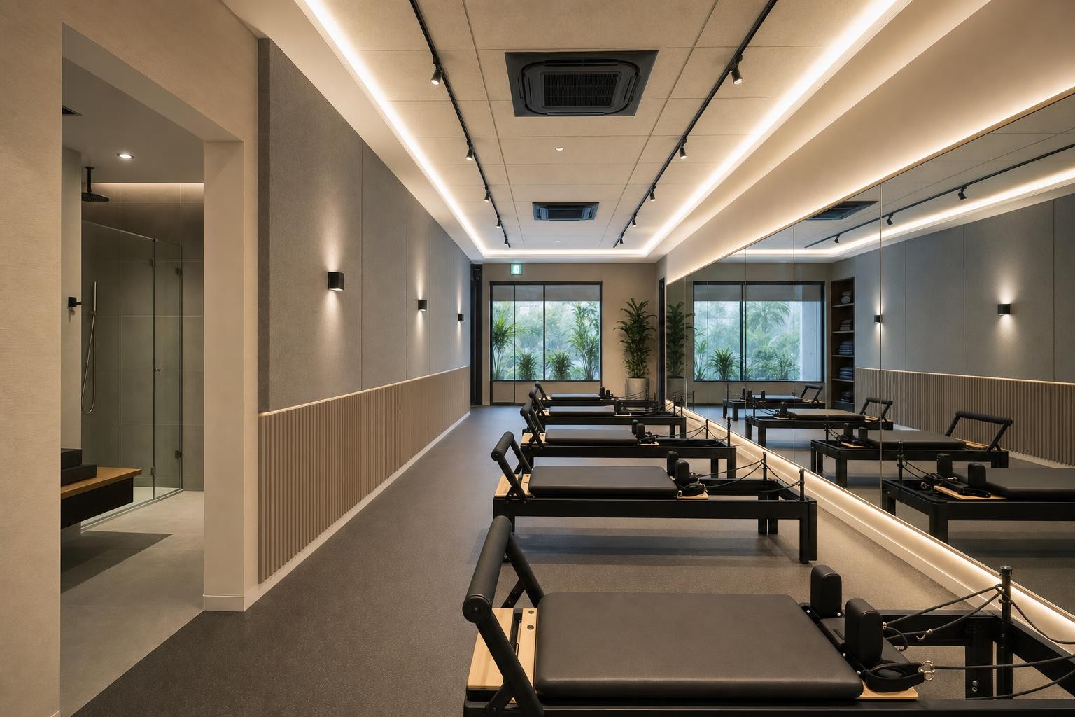 fitness and wellness studio — concept study