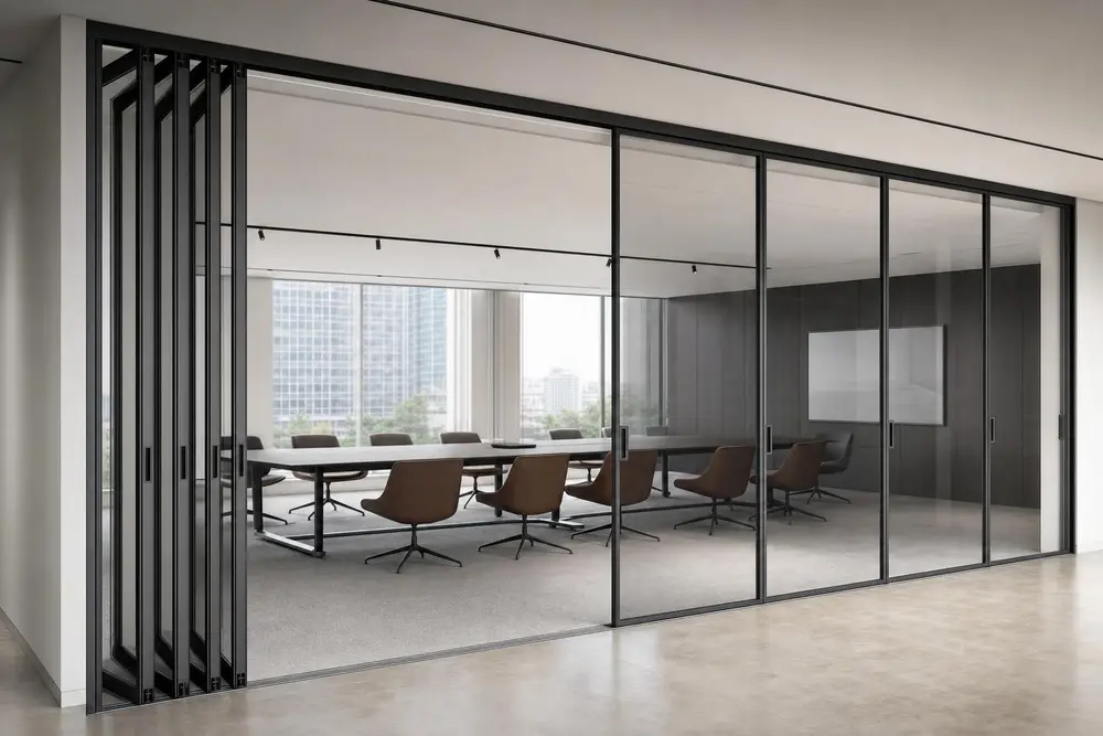 Design concept for this decision — Executive Modern Office style