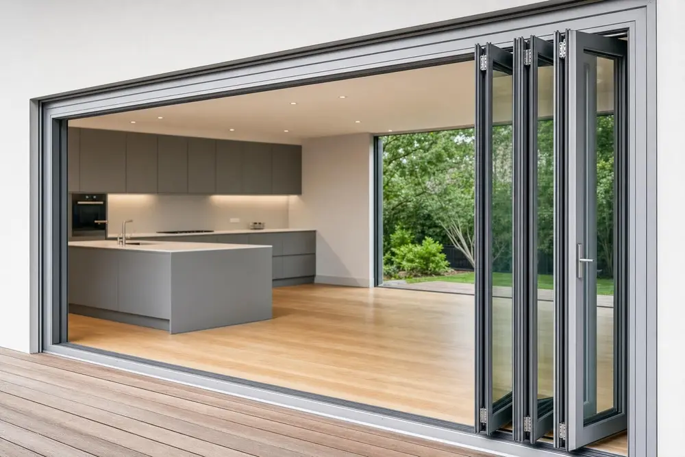 Aluminium doors design concept — Simple Modern Minimalist style