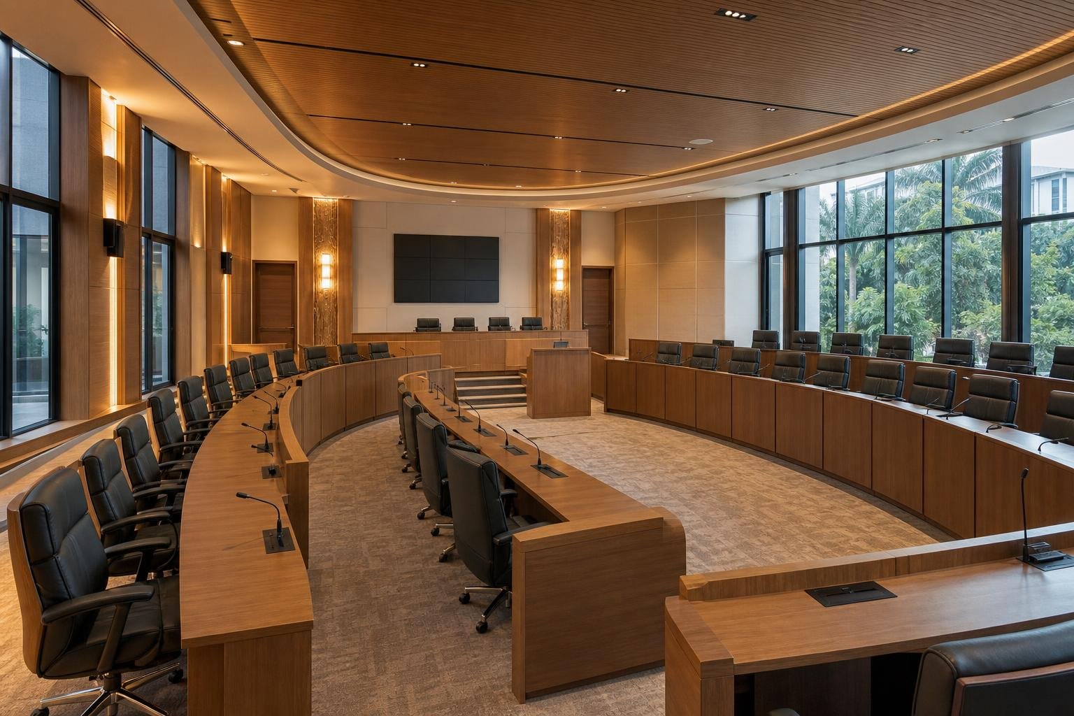 council chamber / assembly hall — concept study