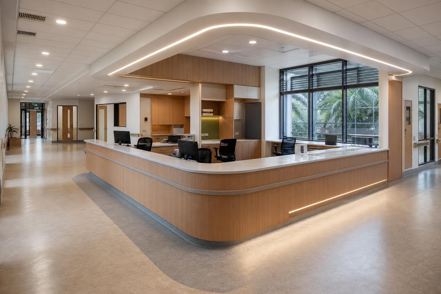 hospital nurse station — concept study
