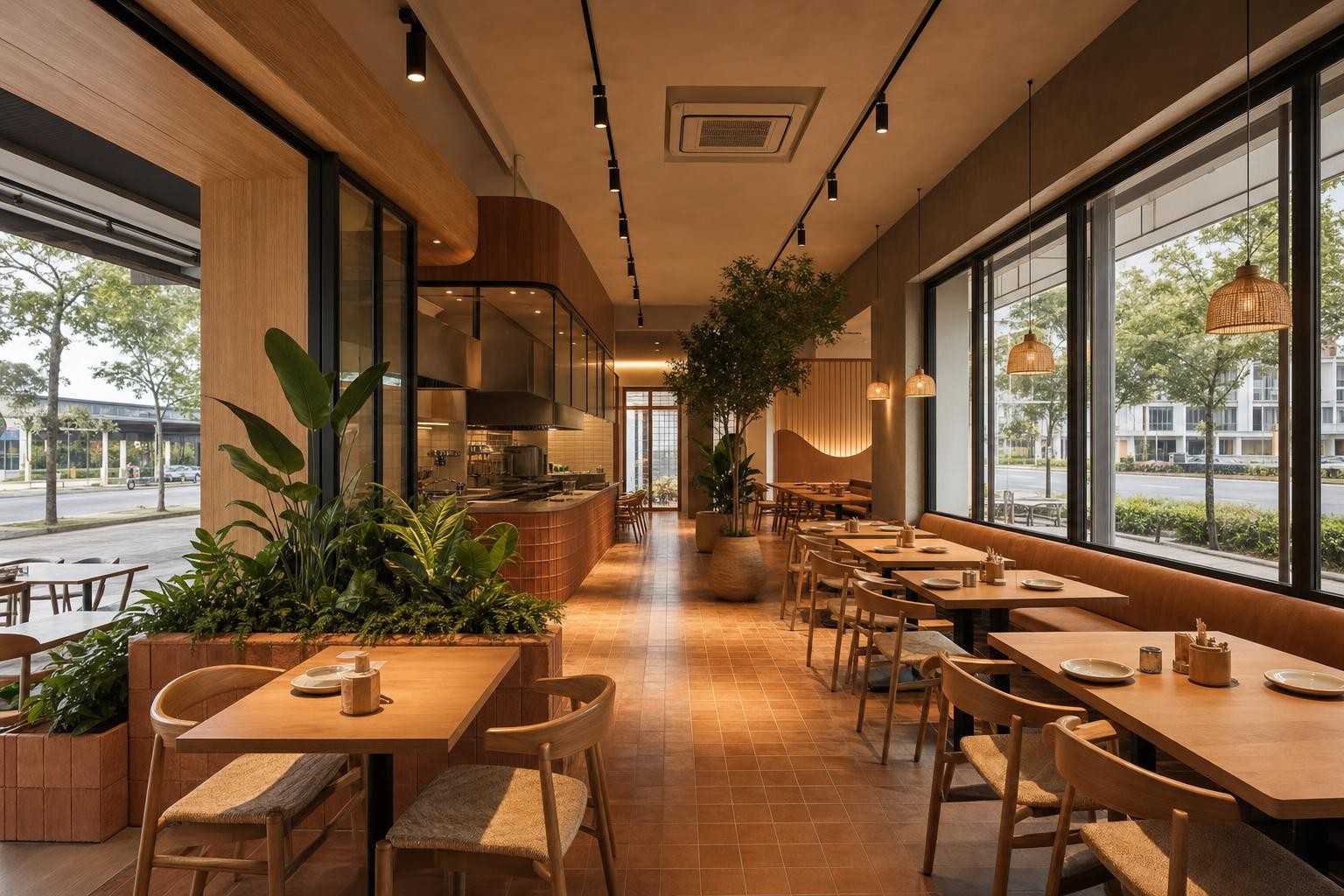 casual all-day dining restaurant — concept study