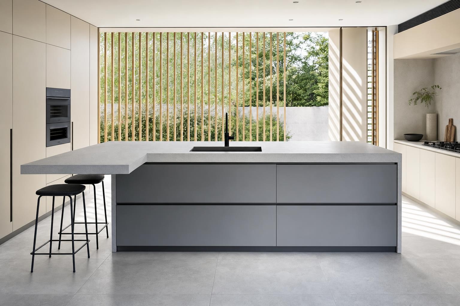 Simple Modern Minimalist · Kitchen island