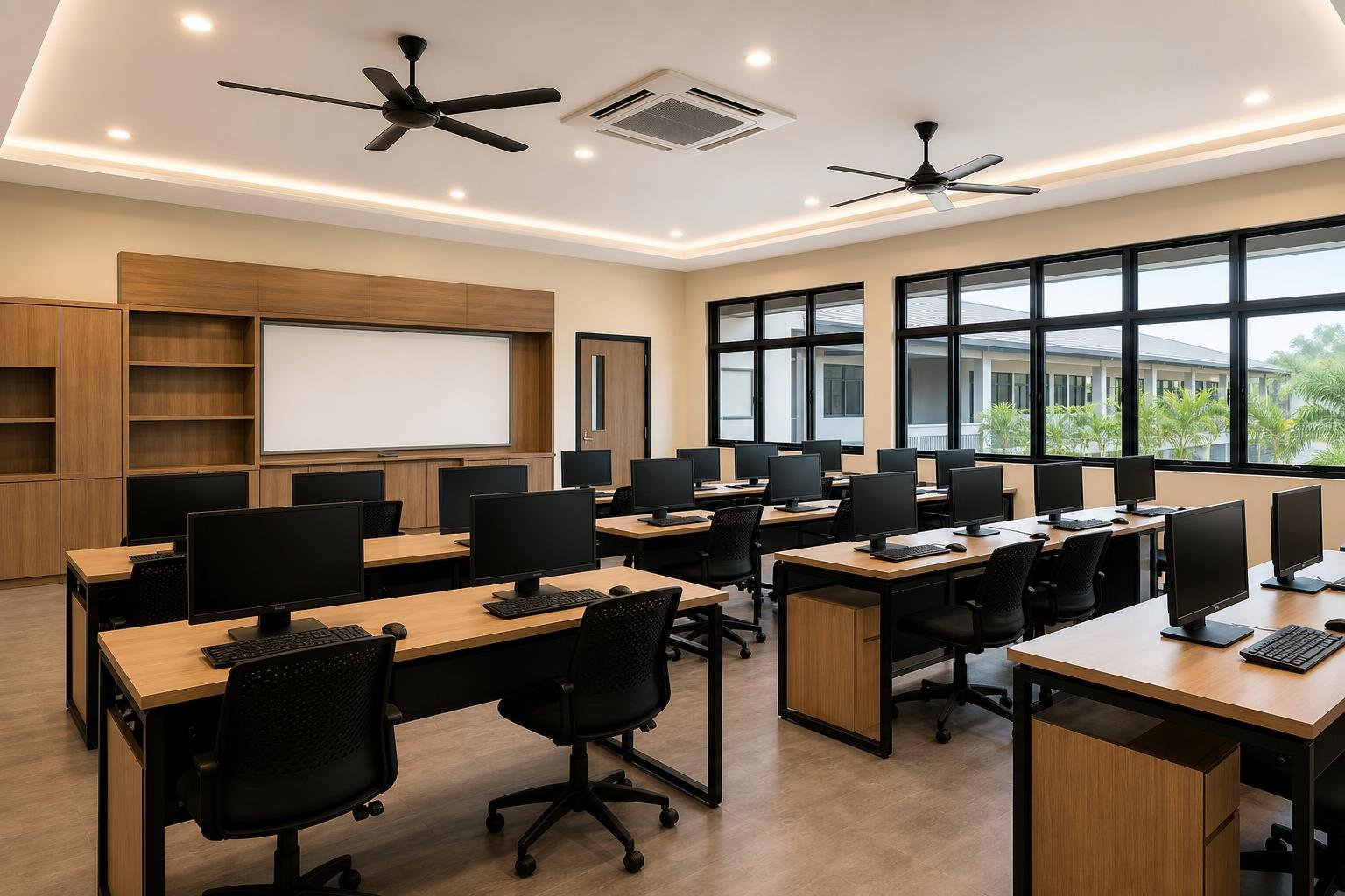 school computer / IT lab