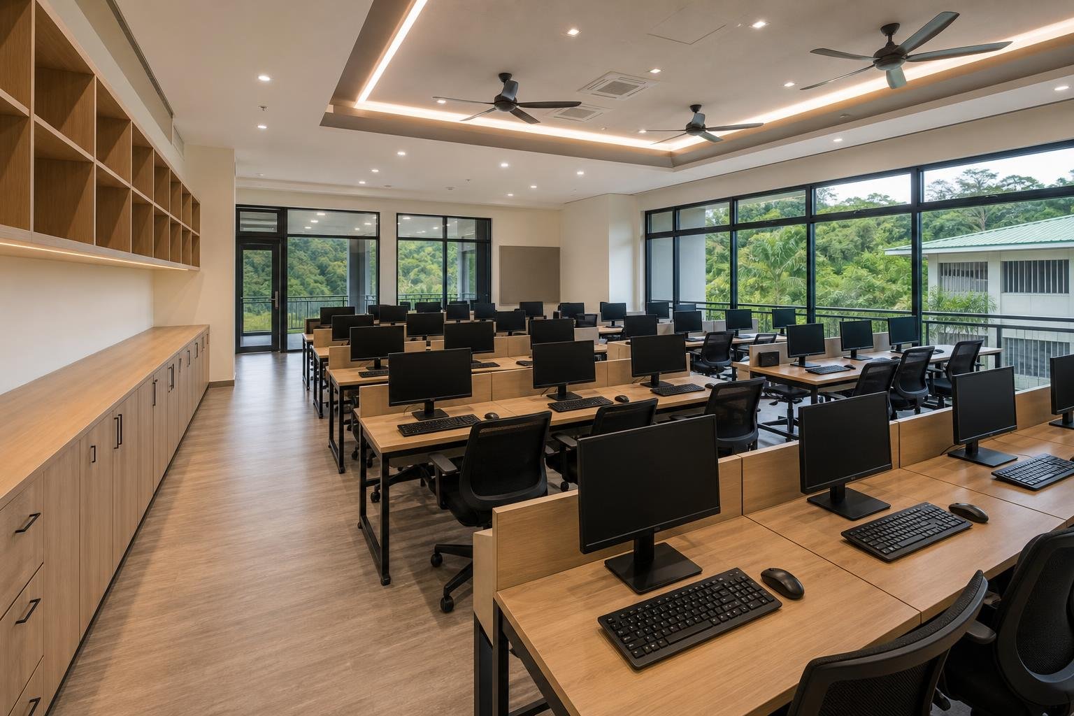 school computer / IT lab — concept study
