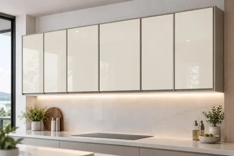 AquaGlass wall-cabinet front — Opaque