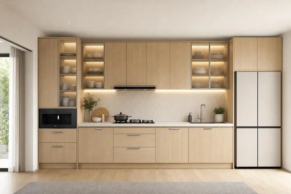 Kitchen design concept — Scandinavian style