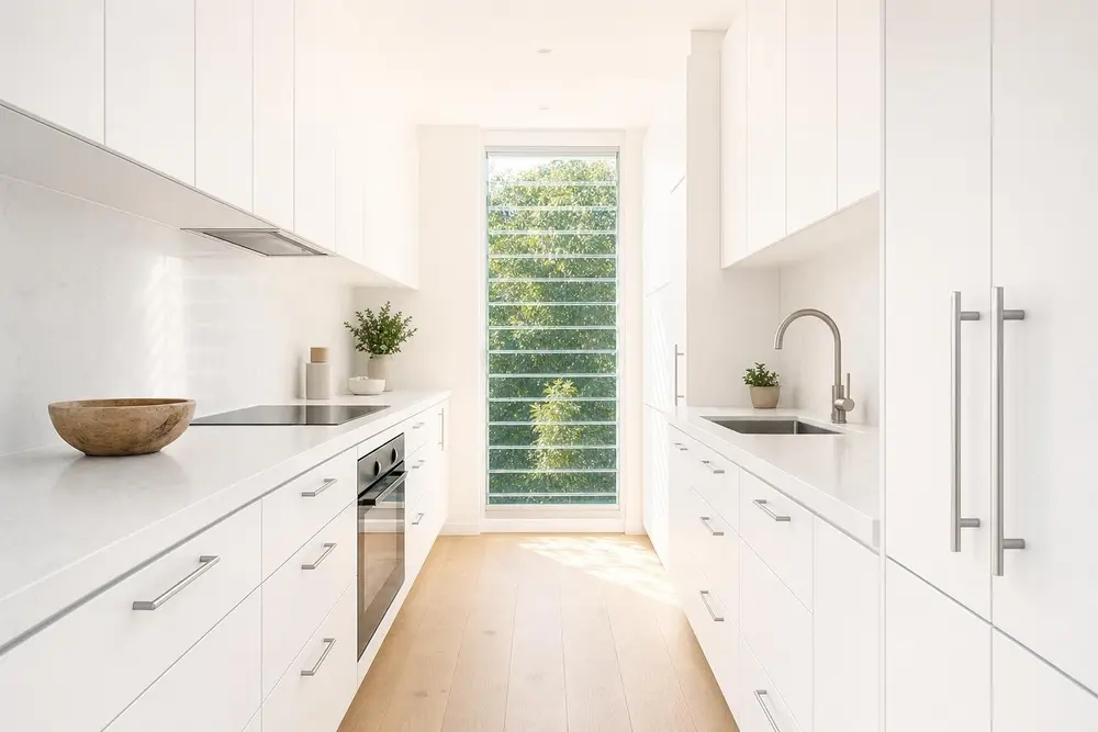 Kitchen design concept — Scandinavian style