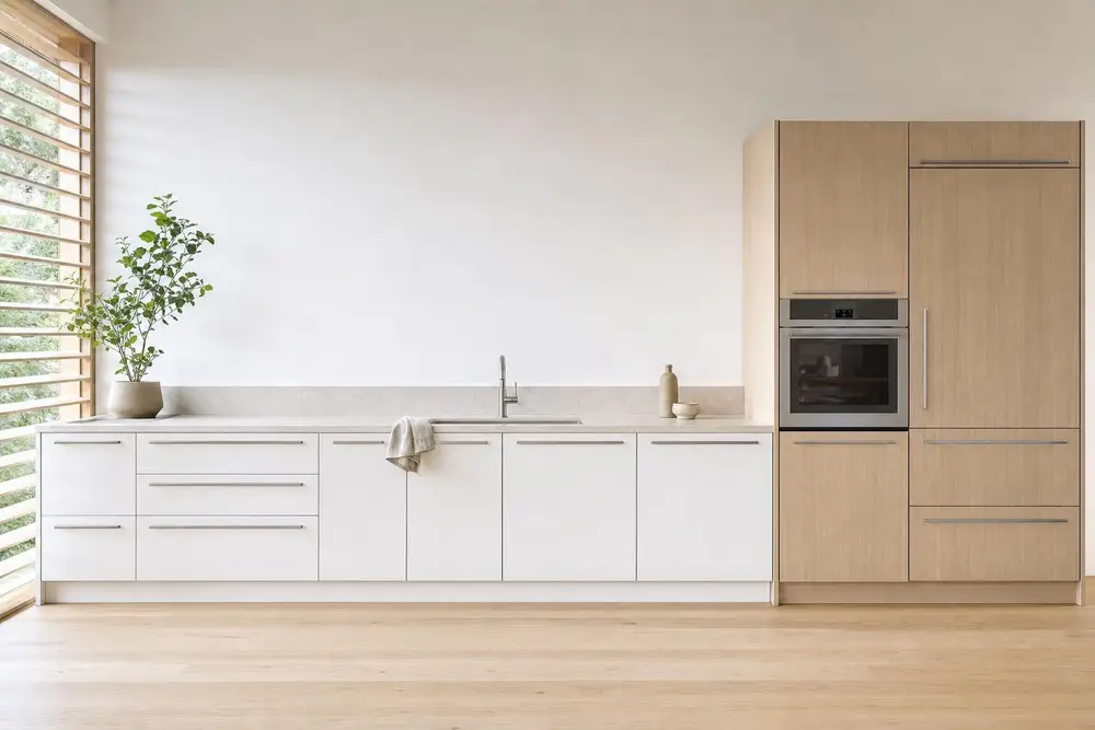 Kitchen design concept — Scandinavian style