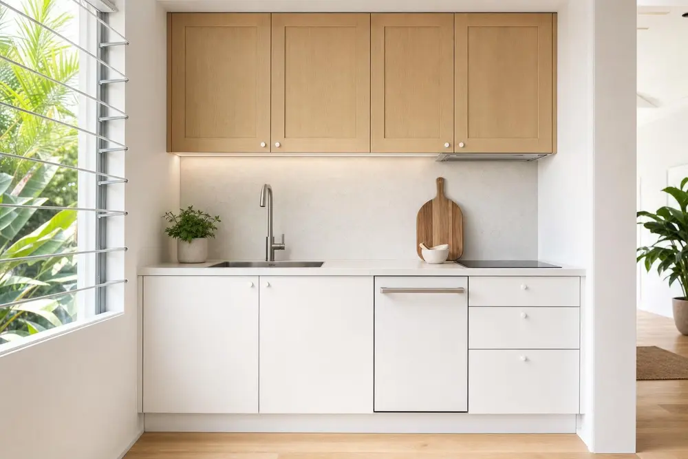 Kitchen design concept — Scandinavian style