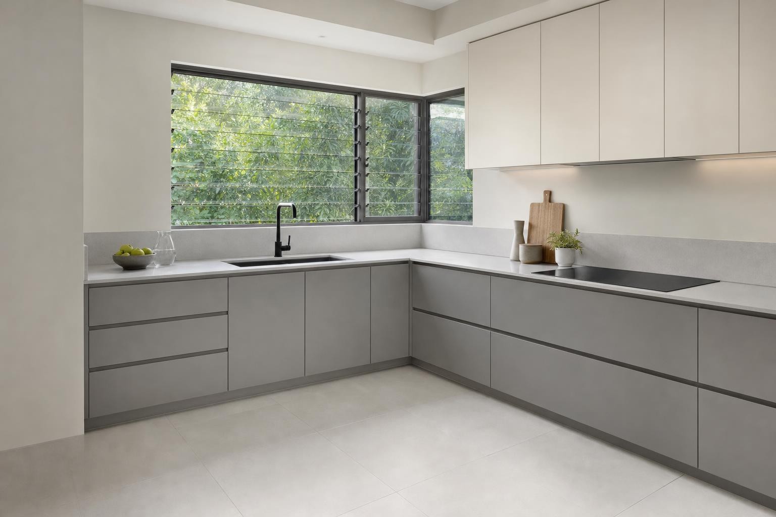 Simple Modern Minimalist · Kitchen