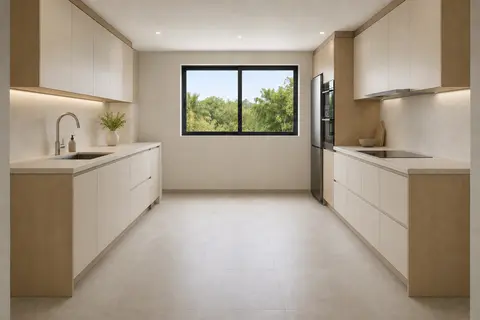 Kitchen layout — Galley
