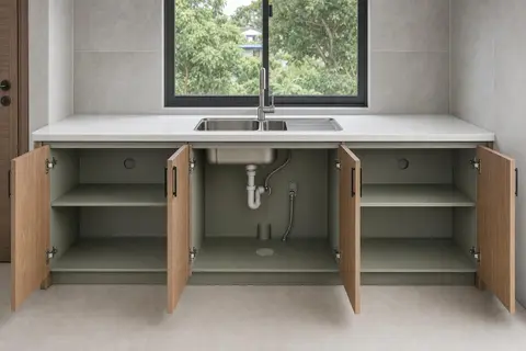 Sink-run material — Board