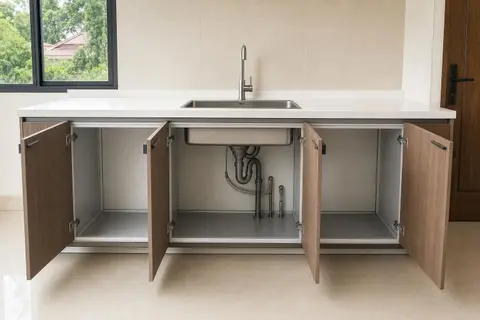 Sink-run material — Honeycomb