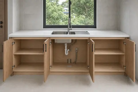 Sink-run material — Water-resistant plywood