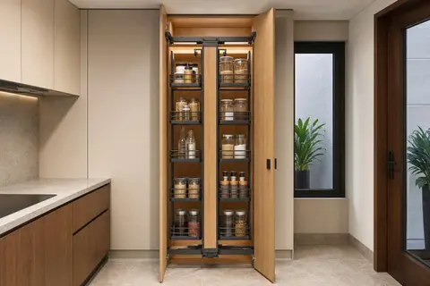 Base-cabinet storage — Pullout