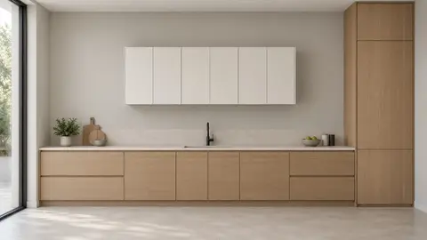 Ketinggian kabinet dinding — Tinggi standard 720 mm