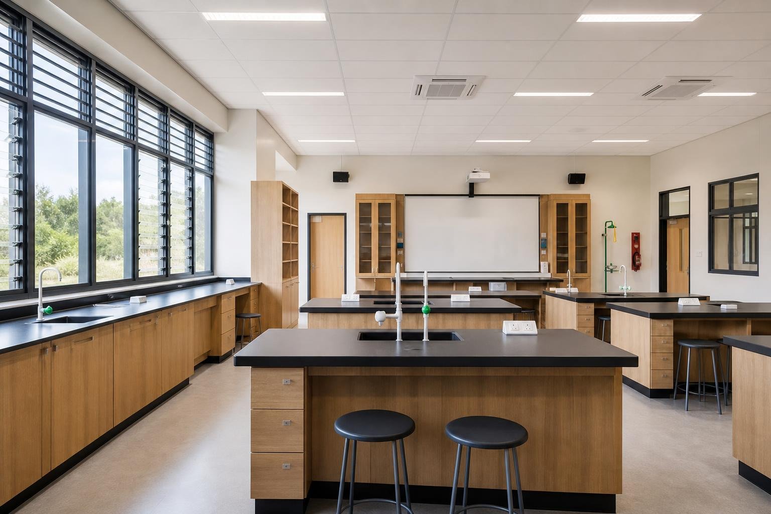 school science laboratory
