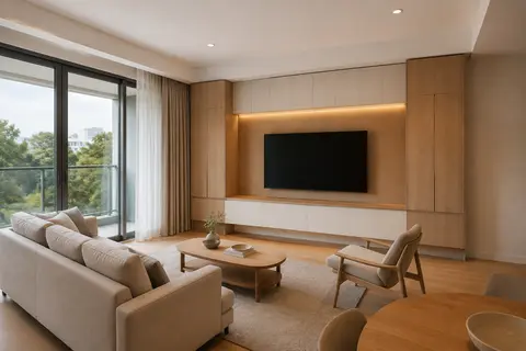 Design language — Warm-wood modern