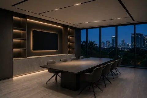 Lighting levels — Executive Modern Office — Bespoke