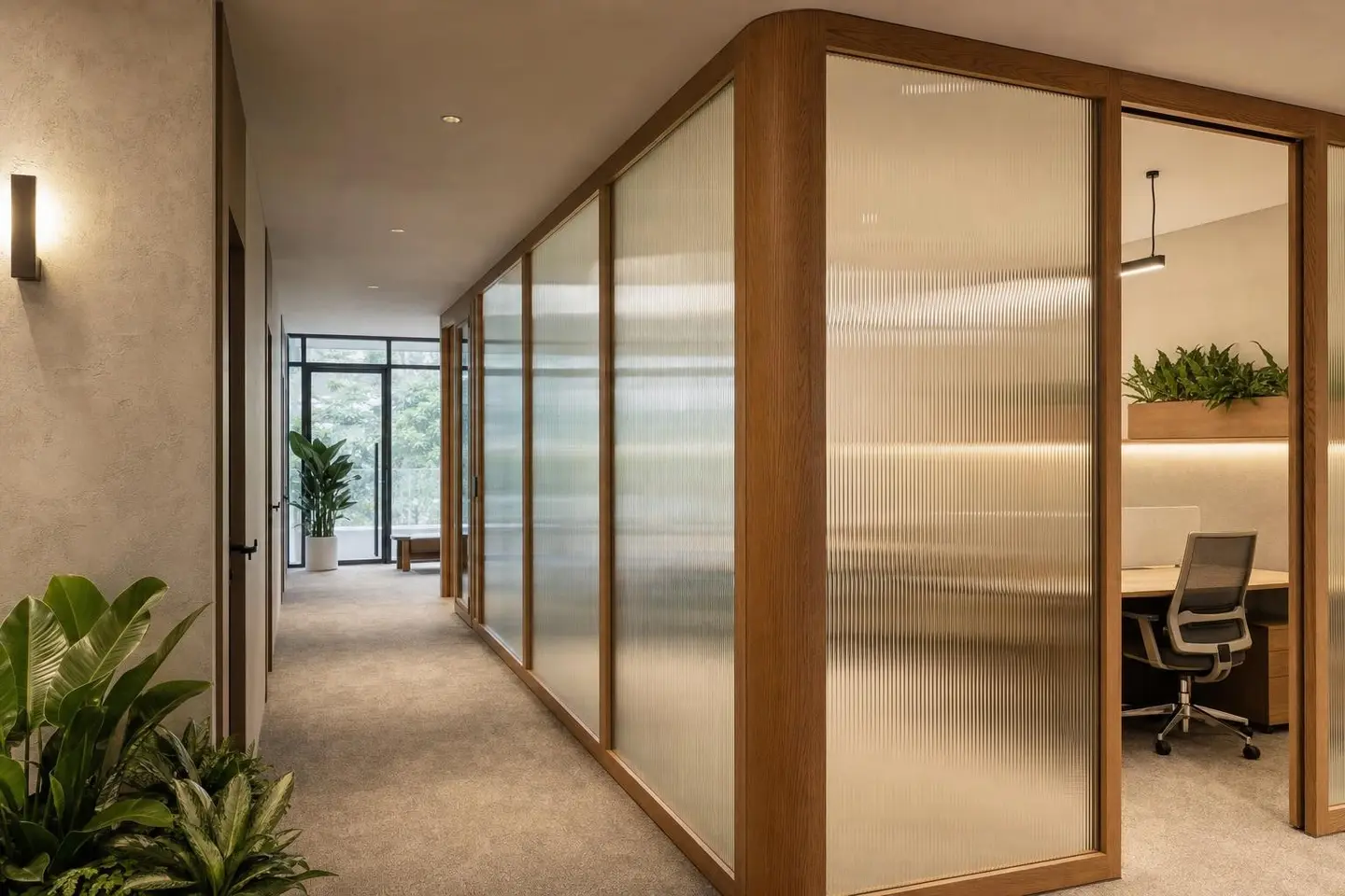 Glass works design concept
