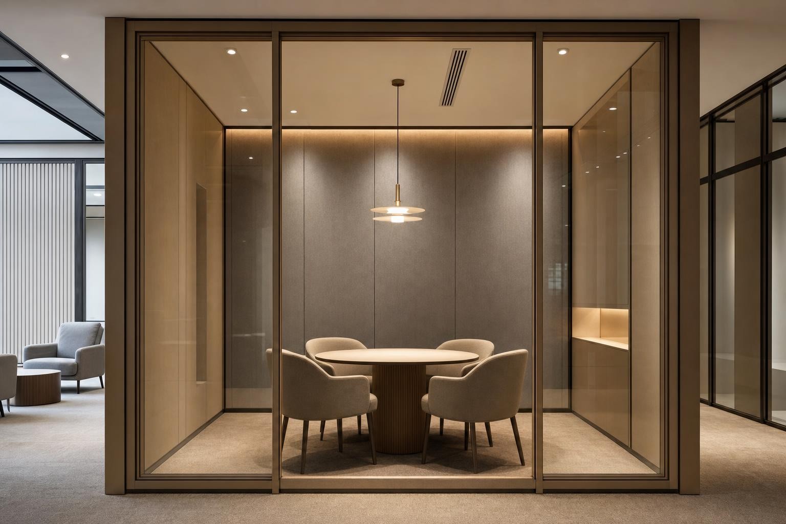 property sales gallery consultation and negotiation booths