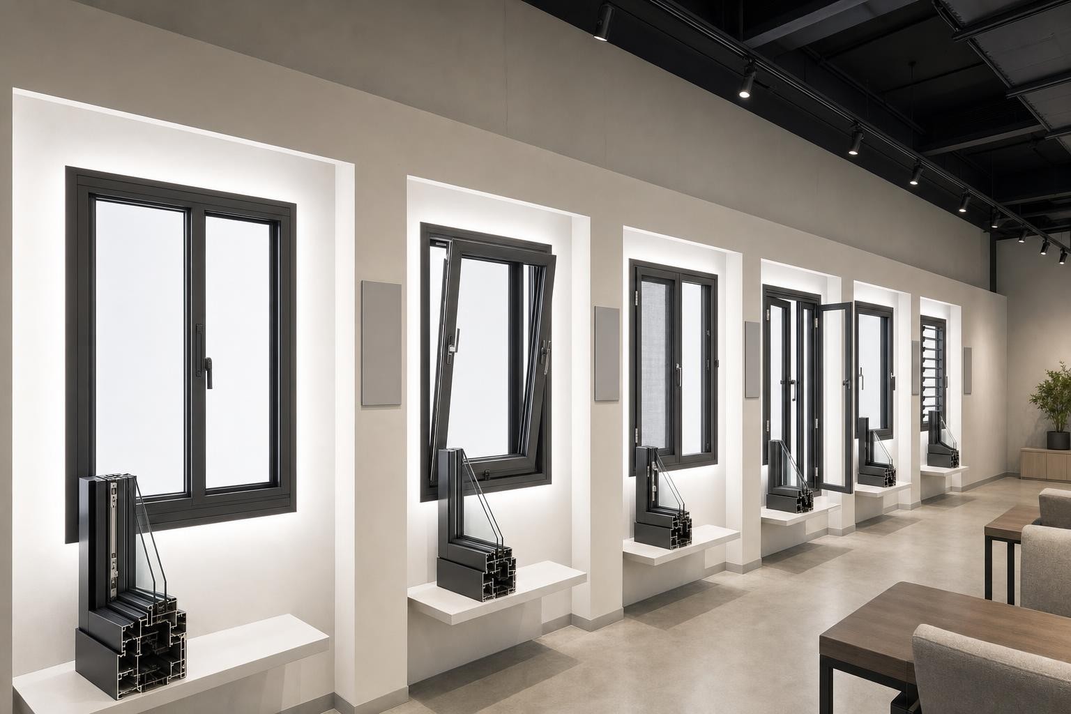 product showroom sales floor