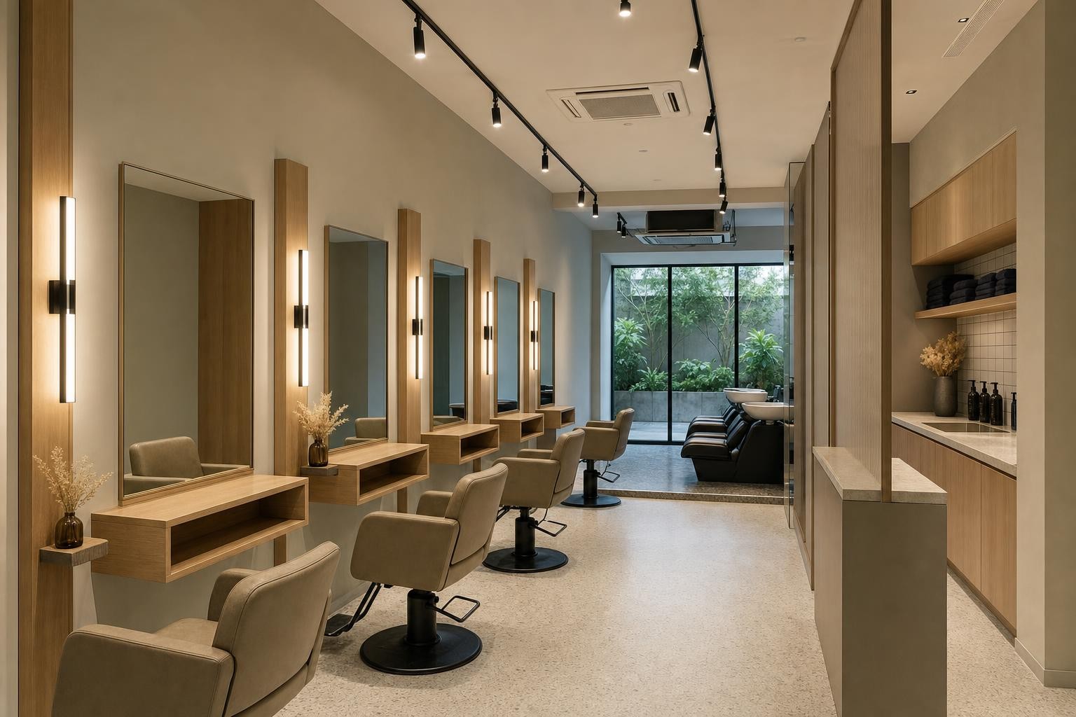 beauty / grooming salon
