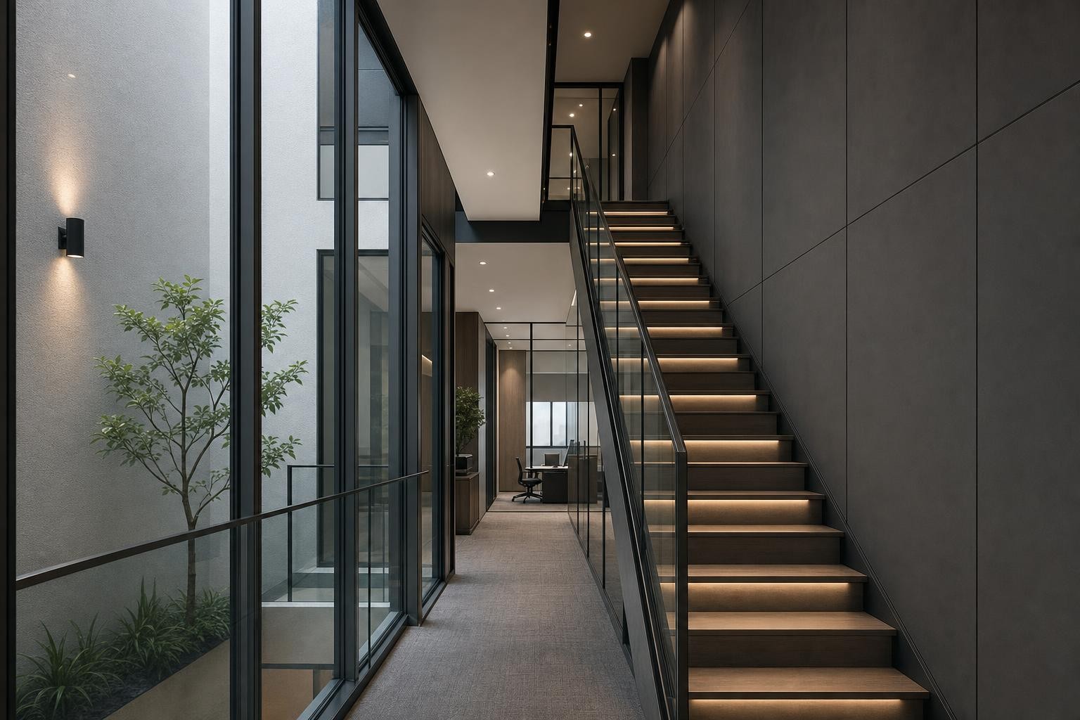 staircase and circulation