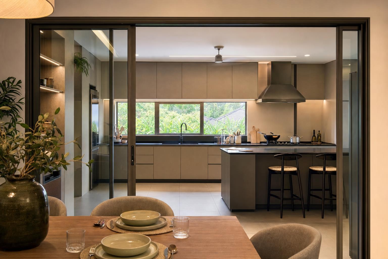 residential show-apartment kitchen — concept study