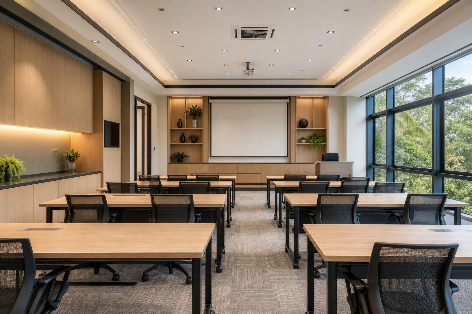 corporate training / seminar room — concept study
