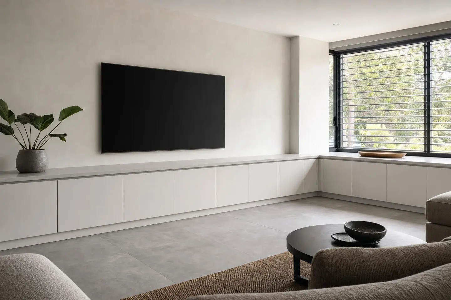 Design concept for this decision — Simple Modern Minimalist style