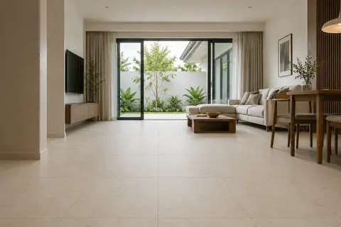 Floor finish — Tile