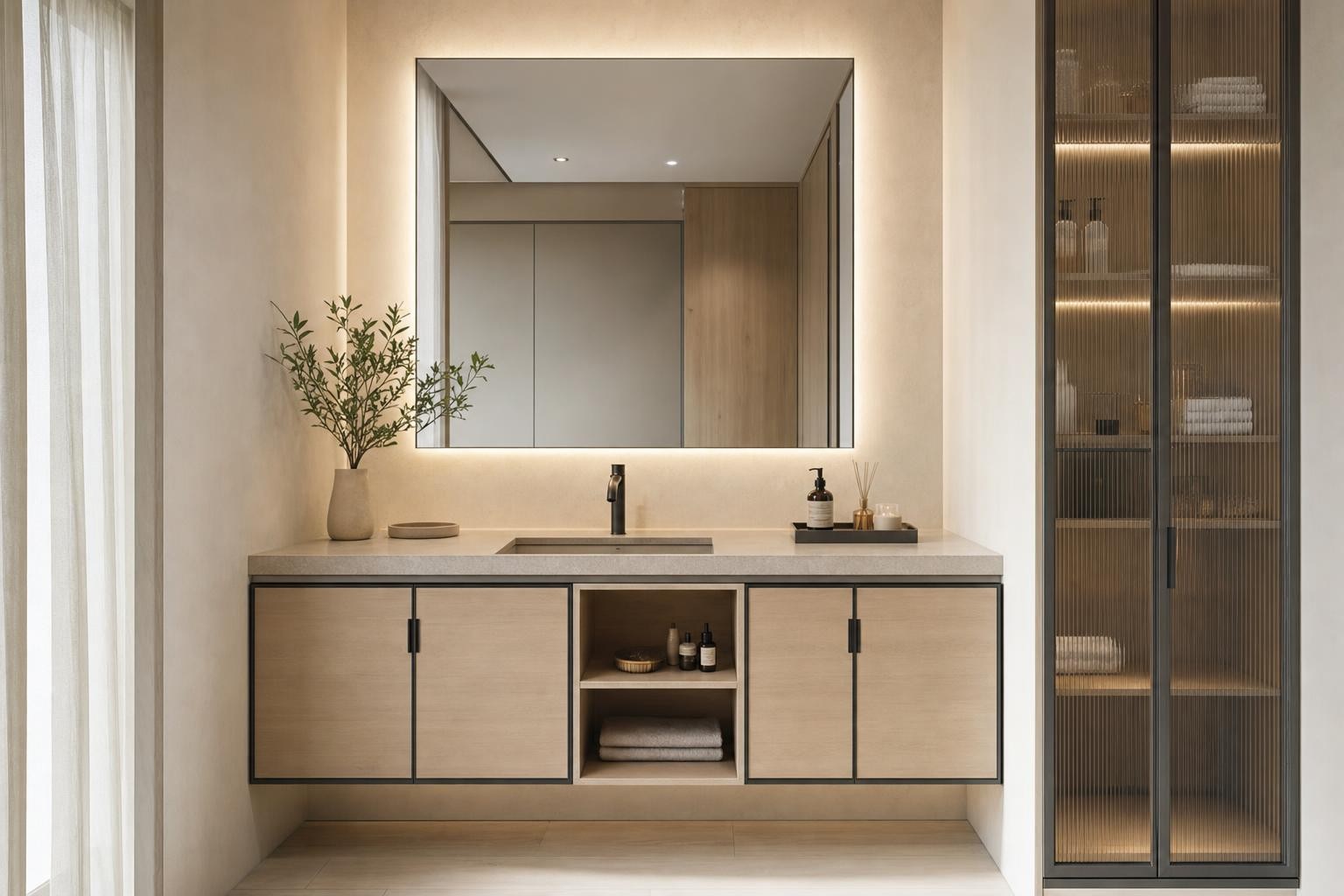 Muji Japandi · Vanity
