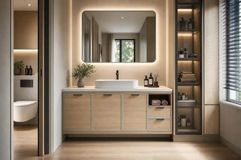 residential bathroom vanity — concept study